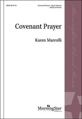 Covenant Prayer SATB choral sheet music cover